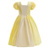CinheyU Girls Belle Princess Halloween Costume Christmas Cotton Dresses Birthday Party Pageant Cosplay Ball Gown w/Accessories 3T