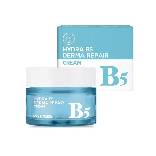 PS.PRETTYSKIN Hydra Vitamin B5 Derma Repair Cream for Face–Strengthen skin Barrier with Niacinami...
