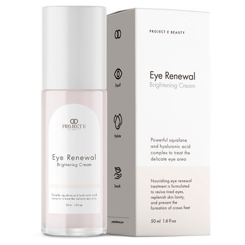 Project E Beauty Eye Renewal Brightening Cream Advanced Anti-Aging Under Eye Cream | Visibly Redu...