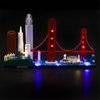 LIGHTAILING Led Lighting Kit for Lego- 21043 San-Francisco Building Blocks Model - LED Light Set Compatible with Lego Model(Not Include Lego Model)