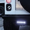 True Mods 2pc 7" Ultra-Slim Single Row Off Road LED Light Bar [1530lm] [18W] [IP68 Waterproof] [12V - 24V] Fog/Driving/Work Lights for Trucks ATV Cars - 60 Degrees Flood Light