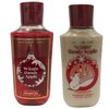 Bath and Body Works Gift Set of 10 oz Shower Gel and 8 oz Lotion (Winter Candy Apple), Multicolor