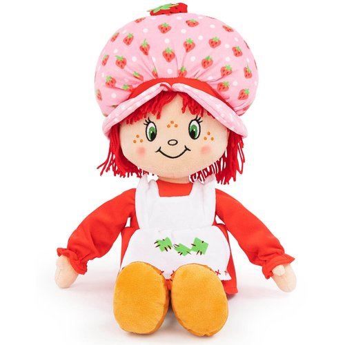 Strawberry Shortcake Plush Pillow Buddy - Super Soft Stuffed Character Pillow - Polyester Microfiber, 18 Inches