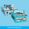 Built Protein Bars, Coconut Marshmallow Puff, 12 count, Protein Snacks with 17g of Protein, Collagen, Gluten Free, Chocolate Protein Bar, 140 calories & 6g sugar, Perfect On The Go Protein Snack
