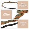 Beaupretty 10Pcs Flower Wreath Headband DIY Rattan Garland Hairband Flower Crown Hair Wreath Halo Natural Headdress for Wedding Festival Party Vacation Photography Prop Brown