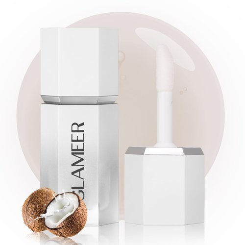 GLAMEER Moisturizing Lip Oil,Fruit Flavoured Lip Oil For Dry Lip,Lip Moisturizing Treatment Nourishing Lip Gloss, for Women Girls Lip Care Products