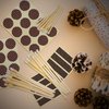 4" Classic White Tip Matches (100 Count, with Striking Stickers Included) | Decorative Unique & Fun for Your Home, Gifts, Accessories & Events | Premium Long Wood Safety Matches by Thankful Greetings