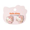 My Melody & Kitty Hair Tie Set - 2pcs Hair Band for Women, Ponytail Holders Hair Accessories No Damage for Thick Hair, Hair Elastics for Women - Pink (Kitty)