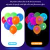 120 Pcs UV Neon Balloons, Neon Glow Party Balloons UV Black Light Balloons Glow in the Dark for Birthday Decorations Wedding Glow Party Supplies Blacklight Reactive Fluorescent Balloons (120)