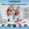 Superior Formulas Nrf2 Activator Supplement – Antioxidant Support for Cellular Health, Healthspan, and Longevity – Helps Reduce Oxidative Stress – 60 Capsules – Made in USA, Non-GMO