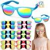 JOYIN 12 Pcs Kids Sunglasses Party Favors bulk, Neon Sunglasses with UV Protection for Kids. Pool Party Favors, Goody Bags for kids Birthday