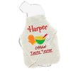 Knextion Inc Kids Apron, Chef Apron for Kids, Childrens Cooking Baking or Craft Accessories, Pretend Play Toddler Taste Tester Dress Up Costume, Personalized with Custom Name - 19 Inch