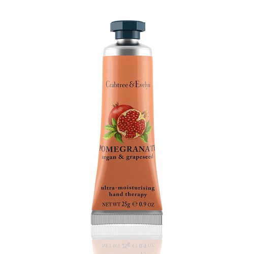 Crabtree & Evelyn Pomegranate Argan and Grapeseed Ultra Moisturising Hand Therapy, 0.9 oz