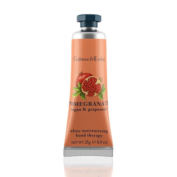 Crabtree & Evelyn Pomegranate Argan and Grapeseed Ultra Moisturising Hand Therapy, 0.9 oz