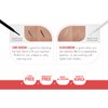 DUO Adhesives 2-in-1 Brush On Clear & Dark Adhesive, Dual-Ended Two Color Choice False Eyelash Adhesive Solution for Strip Lashes, 0.18 oz 1-Pack