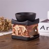Feng Shui Zen Ceramic Essential Oil Burner Diffuser Tea Light Holder Great For Home Decoration & Aromatherapy OLBA095