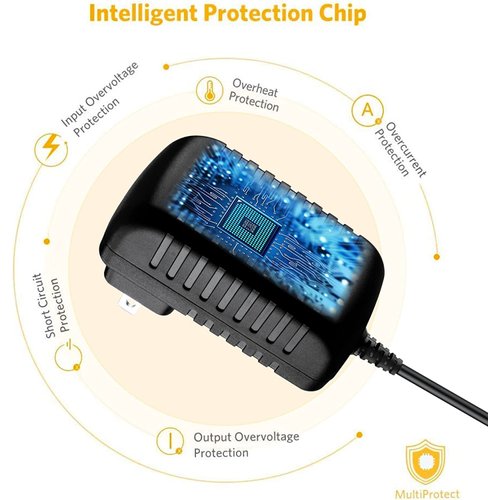 Marg DC 9V Global AC/DC Adapter for Green/Pink Leapster 1 & 2 Leapster Explorer Game System Leapster GS LeapsterGS Green Leapfrog Leapster 1 & 2 Handheld Educational System 9VDC