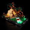 BRIKSMAX Light for Lego Dagobah-Jedi-Training-Diorama 75330 - Led Lighting Kit Compatible with Lego Star Wars 75330 - Not Include The Lego Set