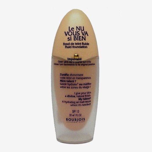 Bourjois Le Nu Vous Va Si Bien Fluid Cream Foundation SPF12# 55 Sable Ingenieux