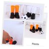 Vaguelly Kids Football Toys 3 Sets Finger Football Soccer Plaything Soccer Funny Finger Kids Educational Kids Mini s for Kids Interactive Soccer Desktop Soccer Finger Puppet