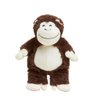 warmies Microwavable & Weighted Stuffed Animals, Monkey - Heated Stuffed Animal Plushie for Warmth & Comfort - Cute Soft Plush Toys for Adults & Children (Boys, Girls, Babies & Toddlers)