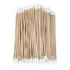 6" Long Cotton Swabs With Double Tips, 200 Pcs (200 pcs - double pointed tips)