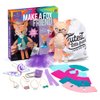 Craft-tastic – Make a Fox Friend Craft Kit – Learn to Make 1 Easy-to-Sew Stuffie with Clothes & Accessories