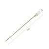 Pokinge 2pcs Chinese Style Hanfu Ornament Hair Stick,Elegant Imitation Jade Hair Fork for Women,Alloy Hair Clasp Style Tool,Retro Cheongsam Coiffure Headdress