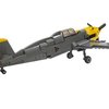 General Jim's WWII German Fighter BF-109 Building Blocks Set – 286-Piece Messerschmitt Model Plane for History Enthusiasts, Teens & Adults – Compatible with Major Brick Brands