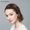 EVITA PERONI Small Hair Claw Clips, Bangs Clips for Thin Hair, Hair Buns Braided Bangs Accessories, Mini Jaw Clips for Women