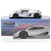 1:64 Scale Diecast Model Car Compatible with Koenigsegg CC850 Sliver Limited Edition by Tarmac T64G-TL051-SL