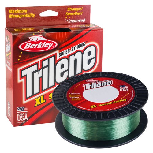 Berkley Trilene® XL®, Low-Vis Green, 6lb | 2.7kg, 1000yd | 914m Monofilament Fishing Line, Suitable for Freshwater Environments