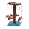 Alexander Taron Importer MM089 - Collectible Tin Toy - Airplane Carousel - 4"" H x 2"" W x 2"" D