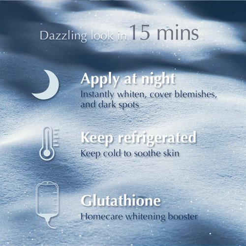 Glutanex Snow White Sheet Mask, 15 Sheets - Made In Korea