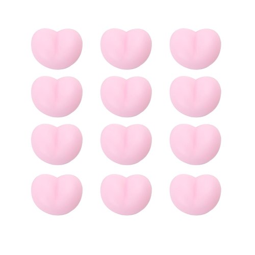 12 Pcs Mini Soft Squeeze Funny Novelty Squishy Animals Squeeze Tricky Gifts Stress Relief Birthday Gifts for Adults (12pcs Butt), 5x3x2.5cm