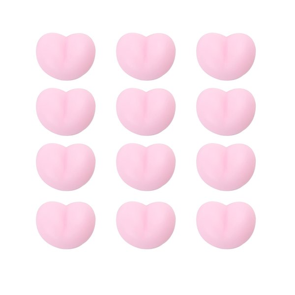 12 Pcs Mini Soft Squeeze Funny Novelty Squishy Animals Squeeze Tricky Gifts Stress Relief Birthday Gifts for Adults (12pcs Butt), 5x3x2.5cm