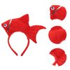 Blue Fish Goldfish Marine Life Sea Animal Costume Headband Accessories for Halloween Dress Up, Women's Headbands, Women's Fashion Headbands,Headbands for Women's Hair, Wide Headbands for Women's Hair