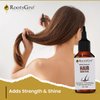 RootsGro 100% Natural Hair Oil Blend of 30 Oils, Rosemary Oil, Olive Oil, Jojoba Oil & More- Strengthens and Nourishes Hair Scalp | 4 ounce