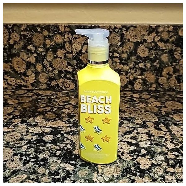 Beach Bliss Cleansing Gel Hand Soap by Bath Bod Works, Full Size, 8 fl oz / 236 mL, Pack of 1