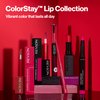 REVLON Liquid Lipstick with Clear Lip Gloss, ColorStay Overtime Lipcolor, Dual Ended with Vitamin E, 220 Unlimited Mulberry, 0.07 Fl Oz (Pack of 1)