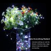 GDEALER 2 Pack Fairy Lights Christmas Decor 20 Ft 60 Led Battery Operated Christmas Lights with Remote Waterproof Twinkle Lights 8 Modes Fairy String Lights for Party Bedroom Wedding Decorations-White
