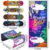 JOYIN 28 Pcs Valentines Day Finger Skateboards with Cards for Kids, Valentine Party Favor, Valentine’s Greeting Cards, Valentine Classroom Exchange Prizes, Holiday Reward Gifts, Finger Skateboard Toys