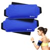 Ice Pack Wrap for Injuries, 2 Reusable Hot Cold Packs Alleviate Surgery Recovery, Joint Pain, Muscle Soreness and Inflammation - Adjustable & Flexible Therapy for Knees, Back, Elbows, Wrists and Legs