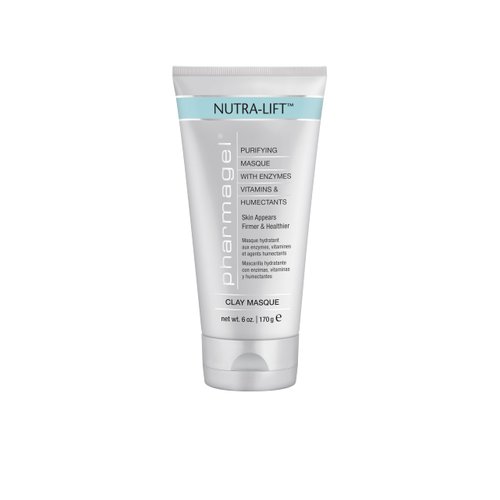 Pharmagel Nutra-Lift Facial Masque | Hydrating, Lifting, and Radiating Clay Mask | Facial Moisturizer - 6 oz.