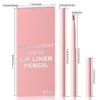 evpct 6Pcs Retractable Lip Liner Pencils Set for Shaping & Sculpting Lips, Ruby Mauve Red Rose Nude Pink Plum Purple Taupe Brown Creamy Matte Velvet Pigmented Rich Lip Colors Liner Crayon Lipstick 02