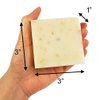 Handmade Fresh Goat's Milk Bar Soap (Lavender Mint, 3 bars (Economy Pack))