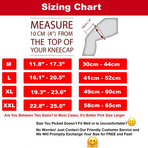 Hinged Knee Brace Support with Strap & Side Patella Stabilizers for Protection & Pain Relief for Arthritis, Meniscus Tear, ACL, MCL - Sports Compression Wrap for Running & Recovery - Men & Women (XXL)