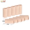 Luniquz Finger Sleeves, Thumb Splint Brace for Finger Support, Relieve Pain for Arthritis,Triggger Finger, Compression Aid for Sports, Beige