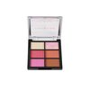 Profusion Cosmetics Artistry On The Go Makeup Kit, 9 Shade Eyeshadow and 6 Shade Face Palettes, 2 Eyeshadow and 1 Face Brush, 1 Face and Eye Primer (In The Tropics, 1)