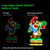 Rorliny LED Lighting Kit Compatible with Lego Super Mario World: Mario & Yoshi, Creative Light Set Compatible with Lego 71438 (No Lego Models)